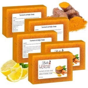 5 pic Skin care turmeric soap